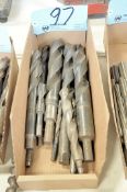 Lot-Large Step Shank Drill Bits in (1) Box