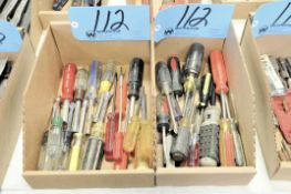 Lot-Screwdrivers and Nut Drivers in (2) Boxes