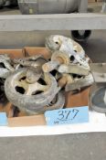 Lot-(4) Scaffold Wheels in (1) Box