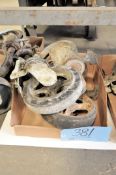 Lot-(4) Scaffold Wheels in (1) Box