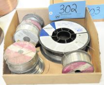 Lot-Various Small Spools Welding Wire in (1) Box