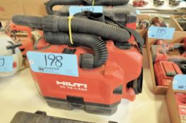 Hilti VC 75-1-A22, 18-Volt Cordless Portable Vacuum with Battery