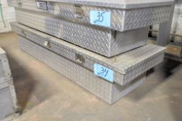 No Name Diamond Plate Aluminum Truck Utility Box