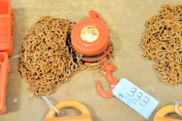CM 1-Ton Capacity Chain Fall Hoist