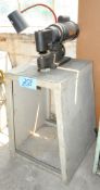 Heck Type 3C Trace-A-Punch Nibbler, with Stand and Work Light