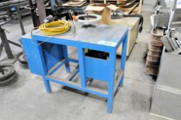 Motorized Parts Spinner Buffing Operation, 3-PH