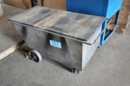 Lot-(2) Portable Chip Hoppers
