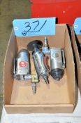 Lot-(3) Pneumatic Die Grinders in (1) Box