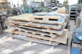 Lot-Mixed Alloy Cutoff Sheet Stock in (1) Stack