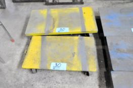 Lot-(2) Industrial Steel Top Dollies