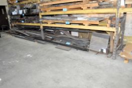 Lot-Steel Square Hollow Tube, Angle Iron, C-Channel, Unistrut, Flat Bar, Hollow Round, Etc.