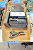 Lot-(1) Parker Kalon No. 0.X. Metal Punch with Spare Parts in (1) Box