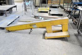 Hercules Model# BI 644R21-2, 2-Ton x 10' Reach Fork Lift Boom Attachment