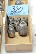 Lot-(8) Various Drill Chucks in (1) Box