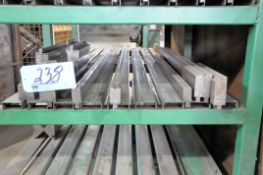 Lot-Various Punches & Brake Dies on Bottom (2) Shelves