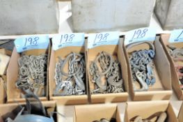 Lot-(4) Various Short Chain Slings and 2-Hook Chain in (4) Boxes