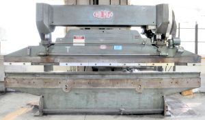 Chicago Dreis & Krump Size 8L14 SPEC, 60/90 Ton Capacity Power Press Brake, Vari-Speed Drive