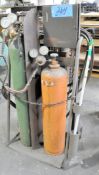 Oxygen/Acetylene Cart with Torch, Hoses, Gauges, and Tanks