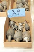 Lot-(6) Various Drill Chucks in (1) Box