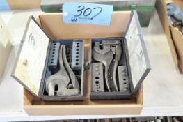 Lot-(2) Parker Kalon No. 0.X. Metal Punches in (1) Box