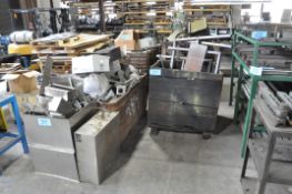 Lot-Stainless Steel, and Steel Cutoffs and Scrap in (5) Containers