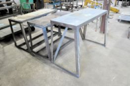 Lot-(5) Various Steel Work Stands