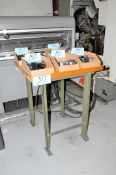 Lot-(3) Various Work Benches, (Contents Not Included), (Not to Be Removed Until Empty)