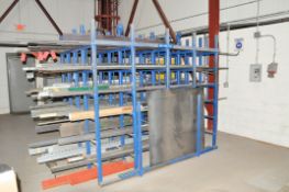 Steel Stock Rack, (Contents Not Included), (Not to Be Removed Until Empty)