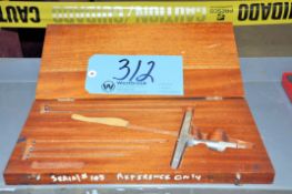 Lufkin No. 515 Depth Micrometer Set with Case