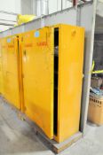 Single Door Flammable Safety Cabinet, 42
