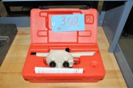 Lot-David White Meridian L6-20, Site Level Transit, with Tripod and Height Measure Sticks
