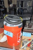 Bucket Head Pail Top Wet/Dry Vac with Hose