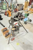 Ridgid Model 300 Pipe Threader Machine, with Thread Die, Cutter, Debur, Tri-Stand, Oiler, Etc.