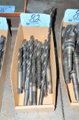 Lot-Taper Shank Drills in (1) Box