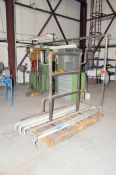 Lot-(7) 7' Custom Fabricated Fixture Clamps with Stand on (1) Pallet