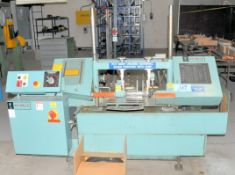 W. F. Wells Model W-9-1, 2-Post Horizontal Metal Cutting Band Saw