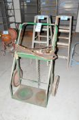 Oxygen/Acetylene Tank Cart with Hose, Torch and Gauges