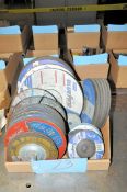 Lot-Various Grinding Wheels in (1) Box