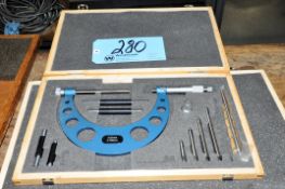 No Identifying Name 0 - 150mm Outside Micrometer Set with Case