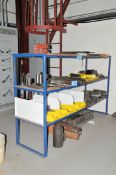 Lot-(2) Various Shelving Units, (Contents Not Included), (Not to Be Removed Until Empty)
