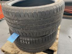 Lot of (2) Goodyear Eagle F1 225/40 R19 Tires
