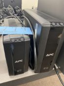 Lot of (2) APC Pro 700 & Pro 1000 Battery Back Ups