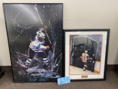 Lot of Hockey Framed Pictures