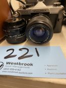 Vintage Fujica AZ-1 Camera with Accessories