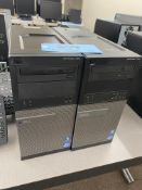 Lot of (2) Dell Optiplex 390 & Optiplex 790 PC's (No Hard Drives)