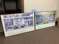 Lot of (2) Diego Rivera Framed Pictures