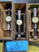 Lot of (3) Standard Dial Indicators