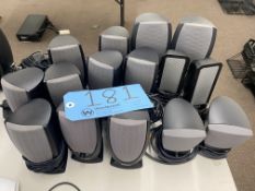Lot of Dell Speakers & Harmon Kardon Sub Woffer