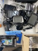 Lot of Garmin GPS Devices with Accessories