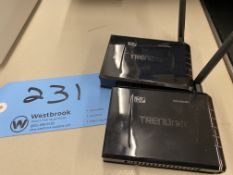 Lot of (2) Trendnet Wifi Extenders